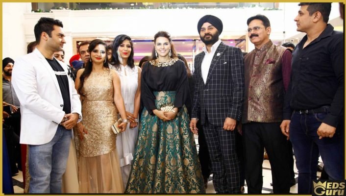 ashu kohli, amit jidani, neha dhupia at LA Mansion Banquet